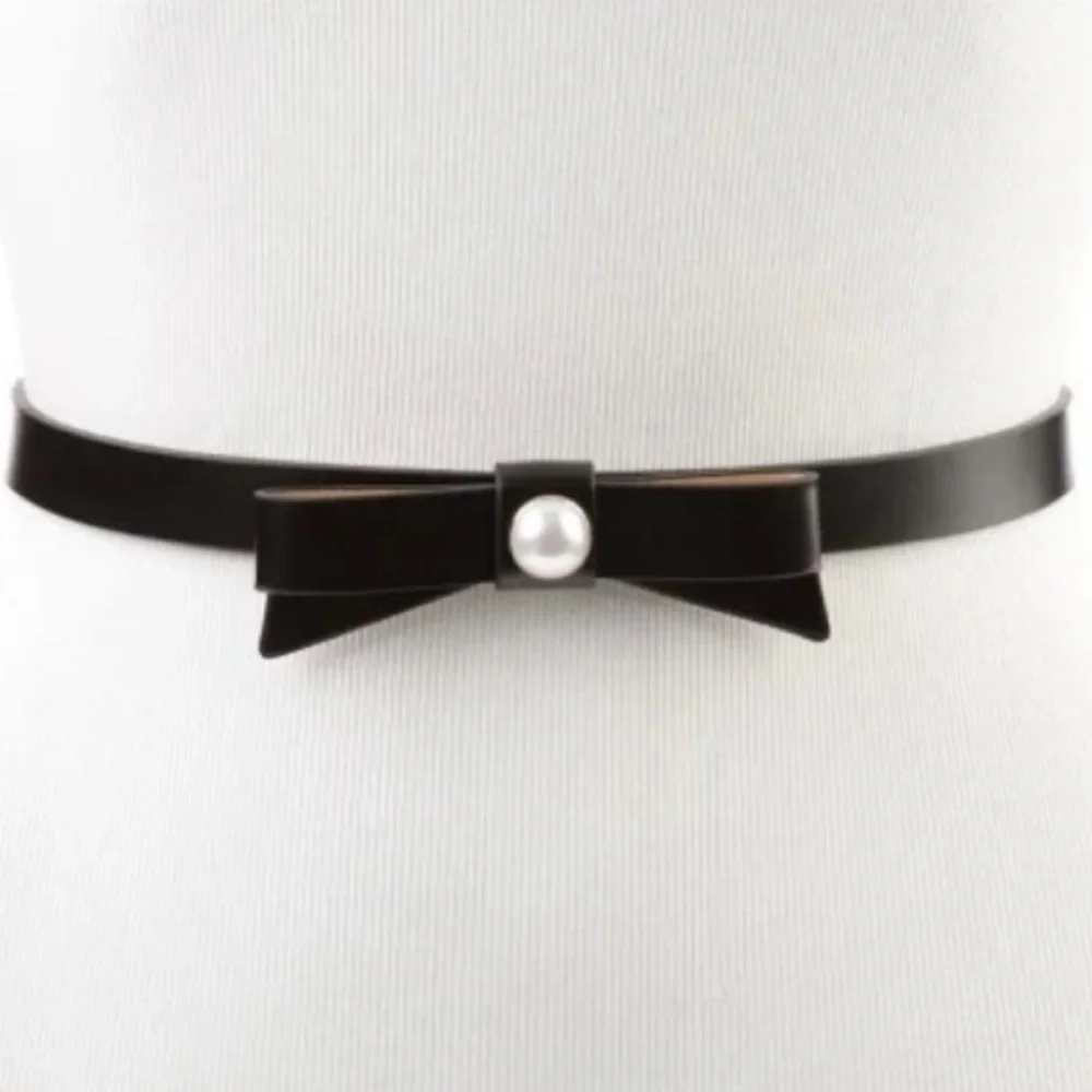Kate Spade ♠️ Classic Bow Belt - Picture 1 of 5